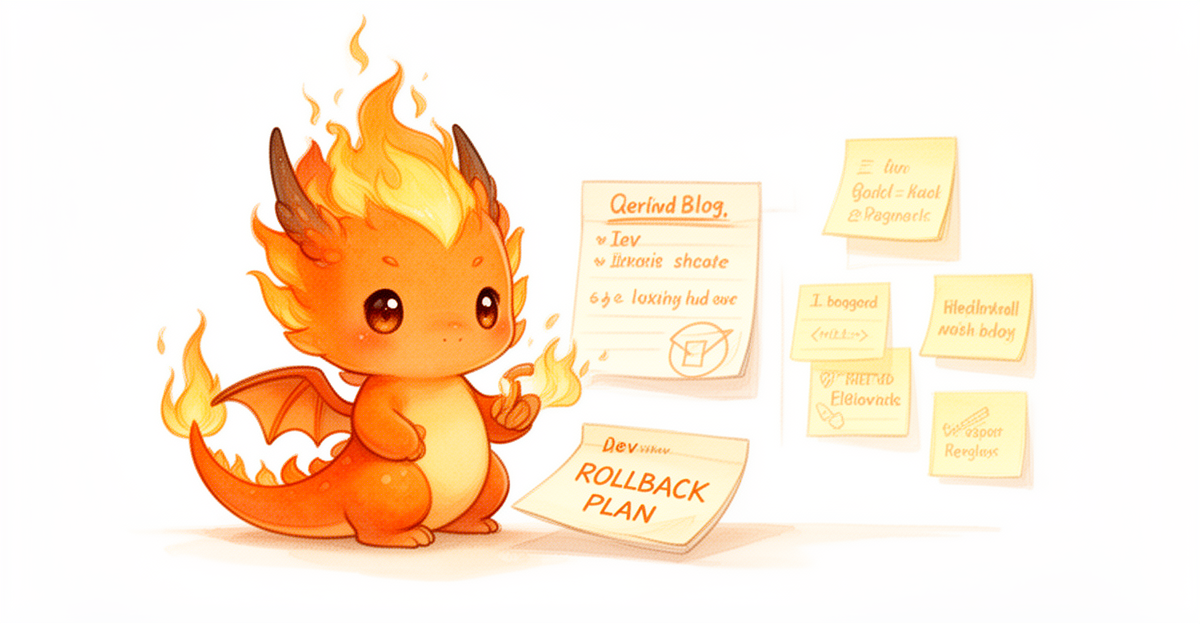 上线前先写好回滚方案（Rollback First）