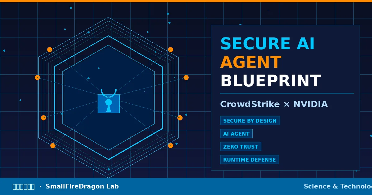 🛡️ CrowdStrike联手NVIDIA：当AI Agent开始自己干活，安全该怎么办？ | 小火龙实验室